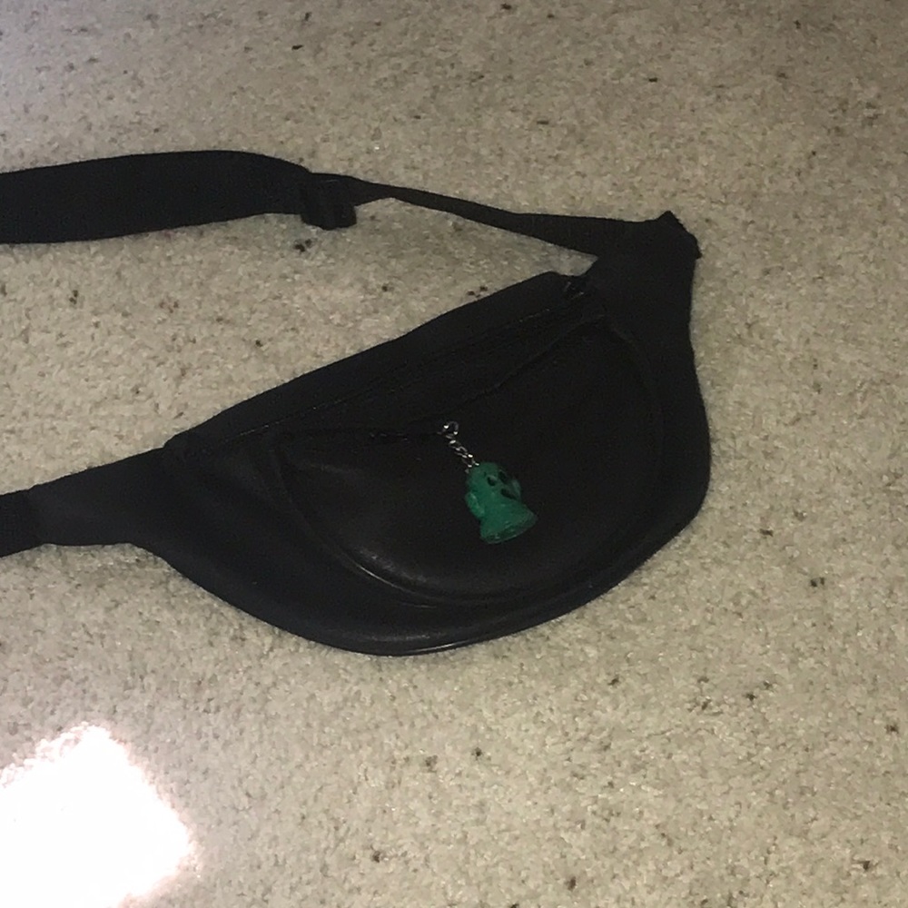 A Fanny pack with a keychain